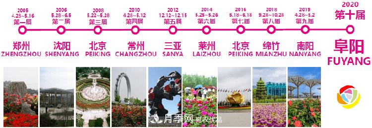第十屆中國月季展覽會，55萬余株月季在安徽阜陽待游客觀賞(圖1)