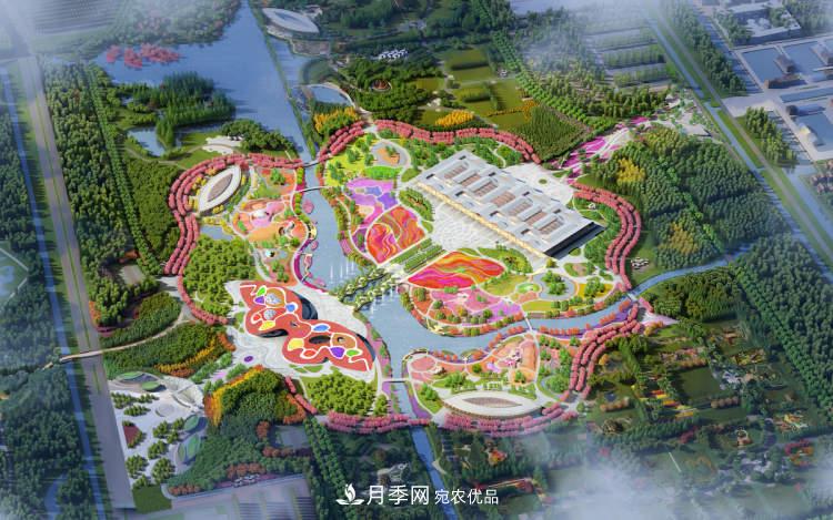 第十屆中國(guó)花博會(huì)主要建設(shè)項(xiàng)目年底完工，明年3月24日試開園(圖2)