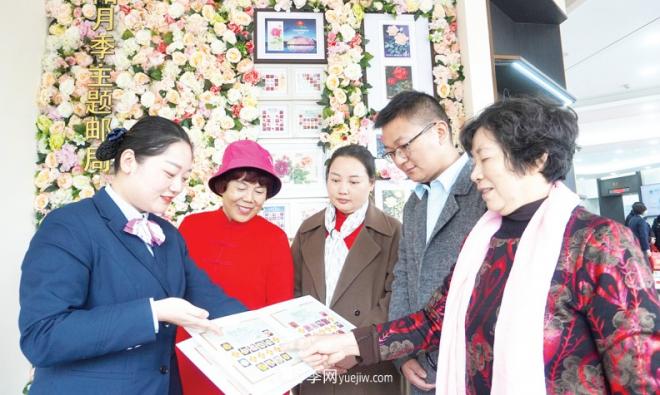 南陽月季主題郵局大廳原來這樣美！(圖1)