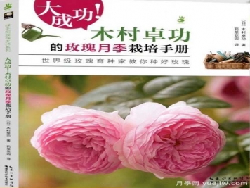 月季圖書：木村卓功《大成功！木村卓功的玫瑰月季栽培手冊 》