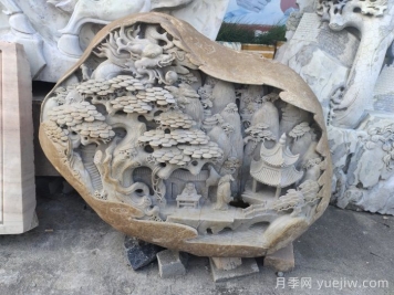 賞景觀石，只為豐富自己